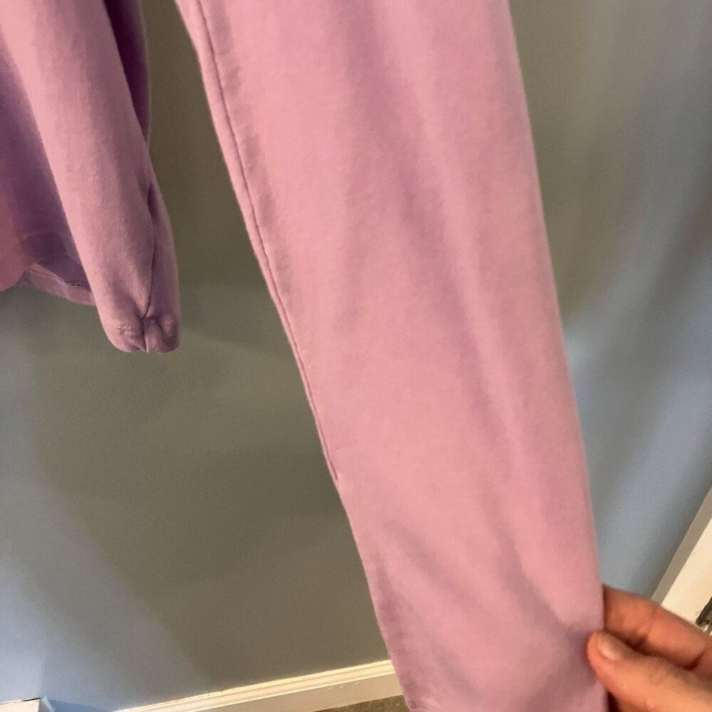 SO Juniors Long Sleeve V-neck Top Lavender Size Large - Picture 3 of 4